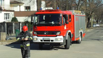 Gdańsk ulica Gomółki straż pożarna