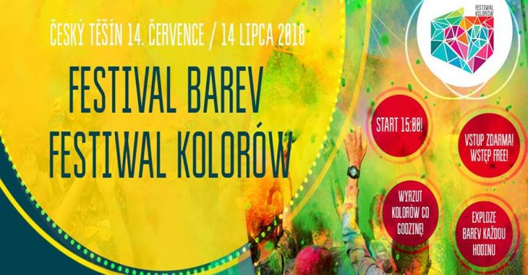 Festiwal Kolorów w Cieszynie 2018! / Festival barev v Těšíně