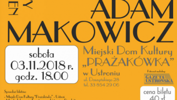 XIX Ustrońska Jesień Muzyczna  Charytatywny koncert fortepianowy Adama Makowicza