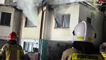 Tragedia w Wiśle. Spłonął dom, jedna osoba nie żyje
