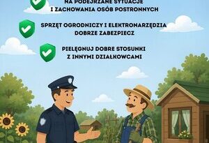 Policja: Zadbaj o bezpieczeństwo na działce Policja: Zadbaj o bezpieczeństwo na działce