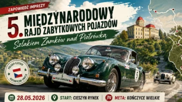 Zabytkowe maszyny znów opanują cieszyński Rynek! Rusza V Rajd Szlakiem Zamków nad Piotrówką Zabytkowe maszyny znów opanują cieszyński Rynek! Rusza V Rajd Szlakiem Zamków nad Piotrówką